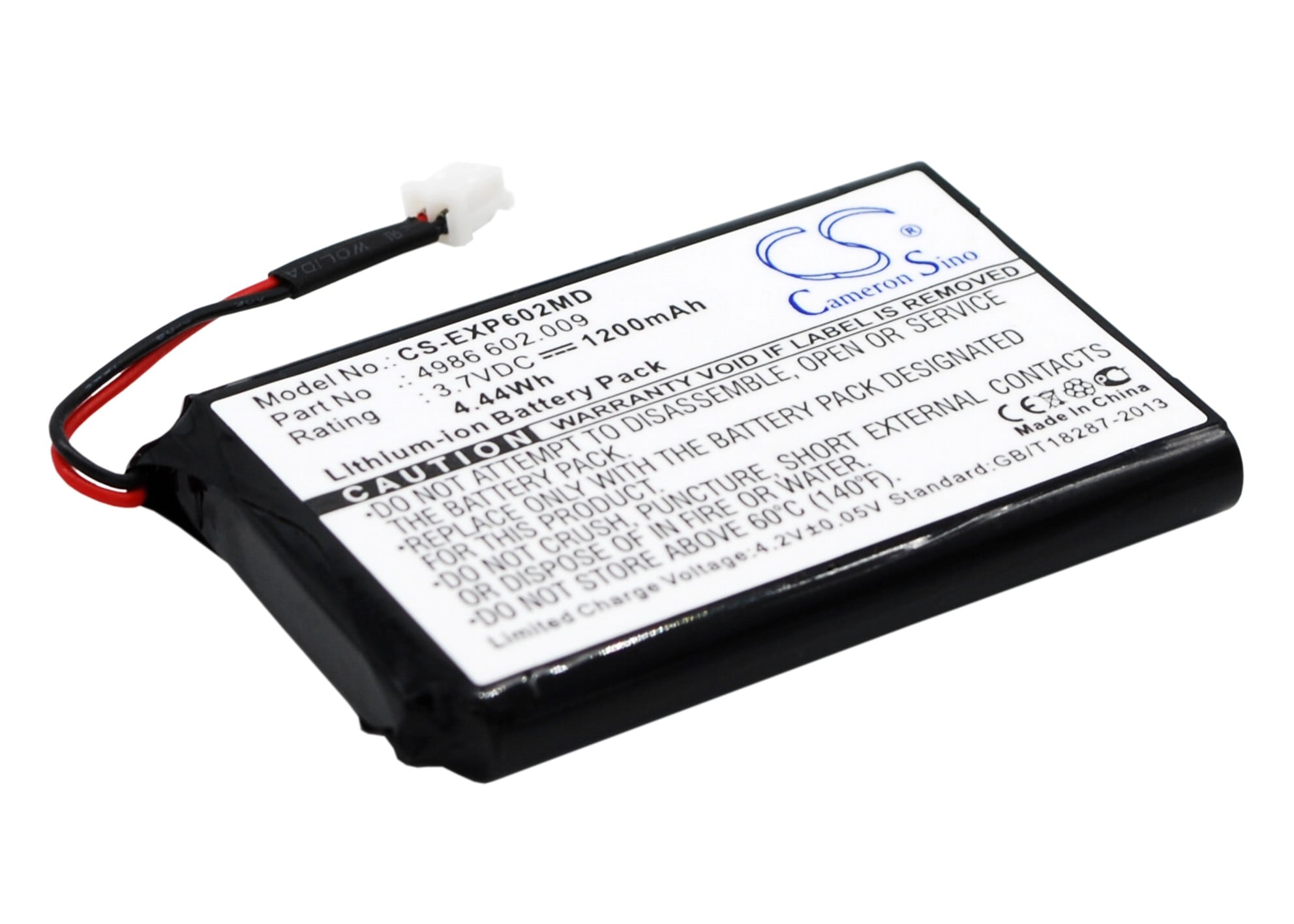 Batteri till Medicinsk för Eppendorf Stream, Xstream, Repeater E3 m.fl.