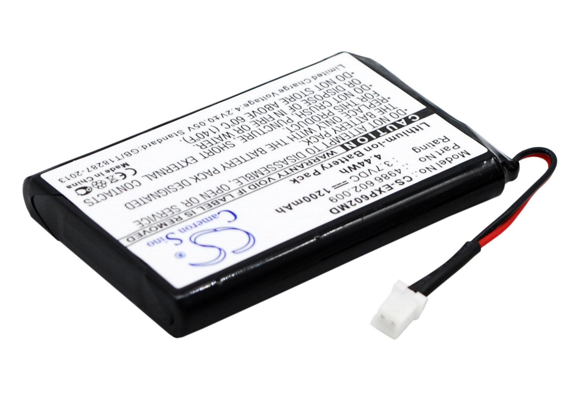 Batteri till Medicinsk för Eppendorf Stream, Xstream, Repeater E3 m.fl.