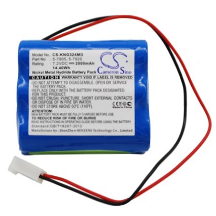 Batteri till Medicinsk för Kangaroo Control Enteral Feeding Pump, Pump 324