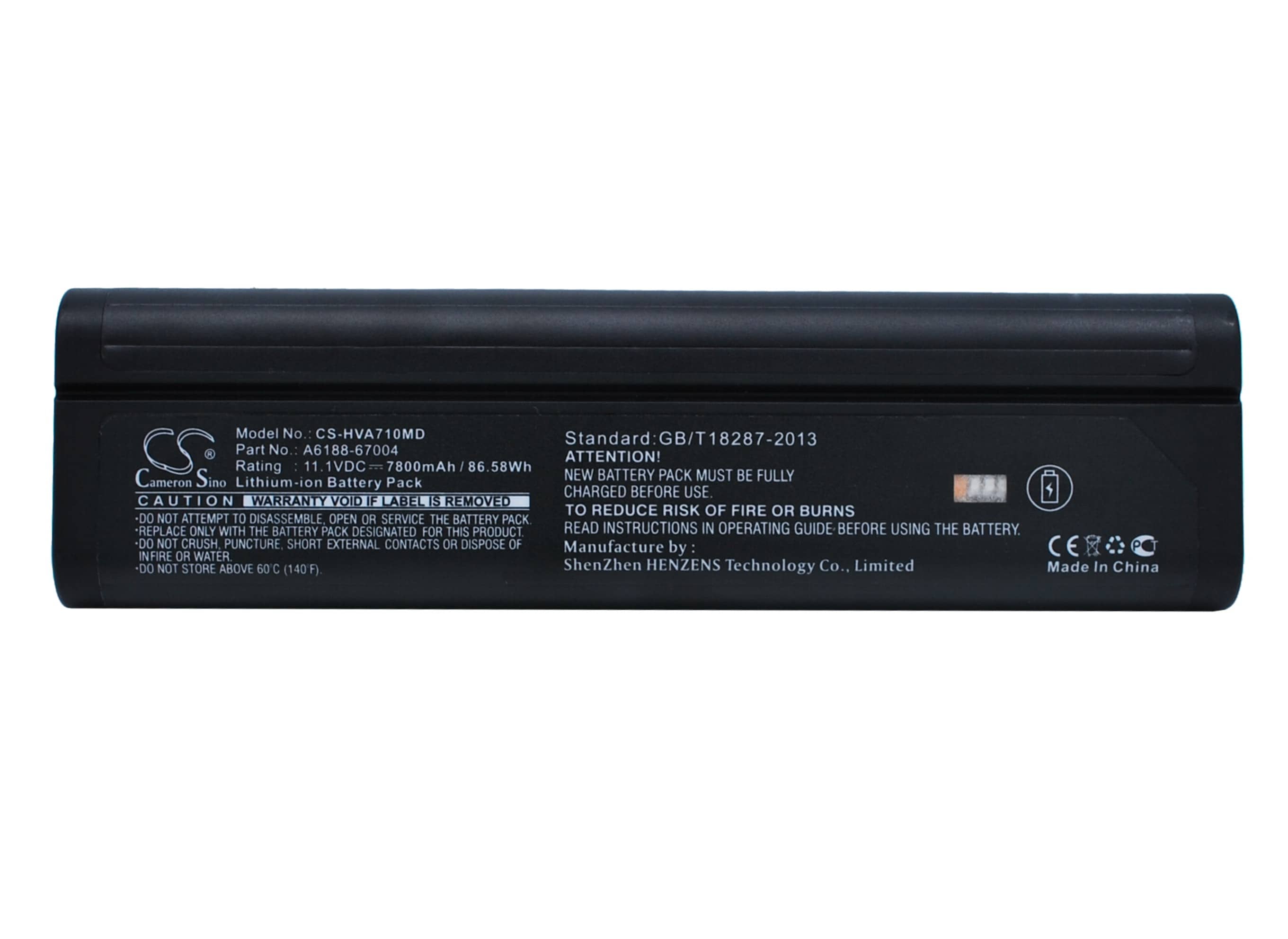 Batteri till Medicinsk för Yokogawa AQ7282A, AQ7283A, AQ7284A m.fl.