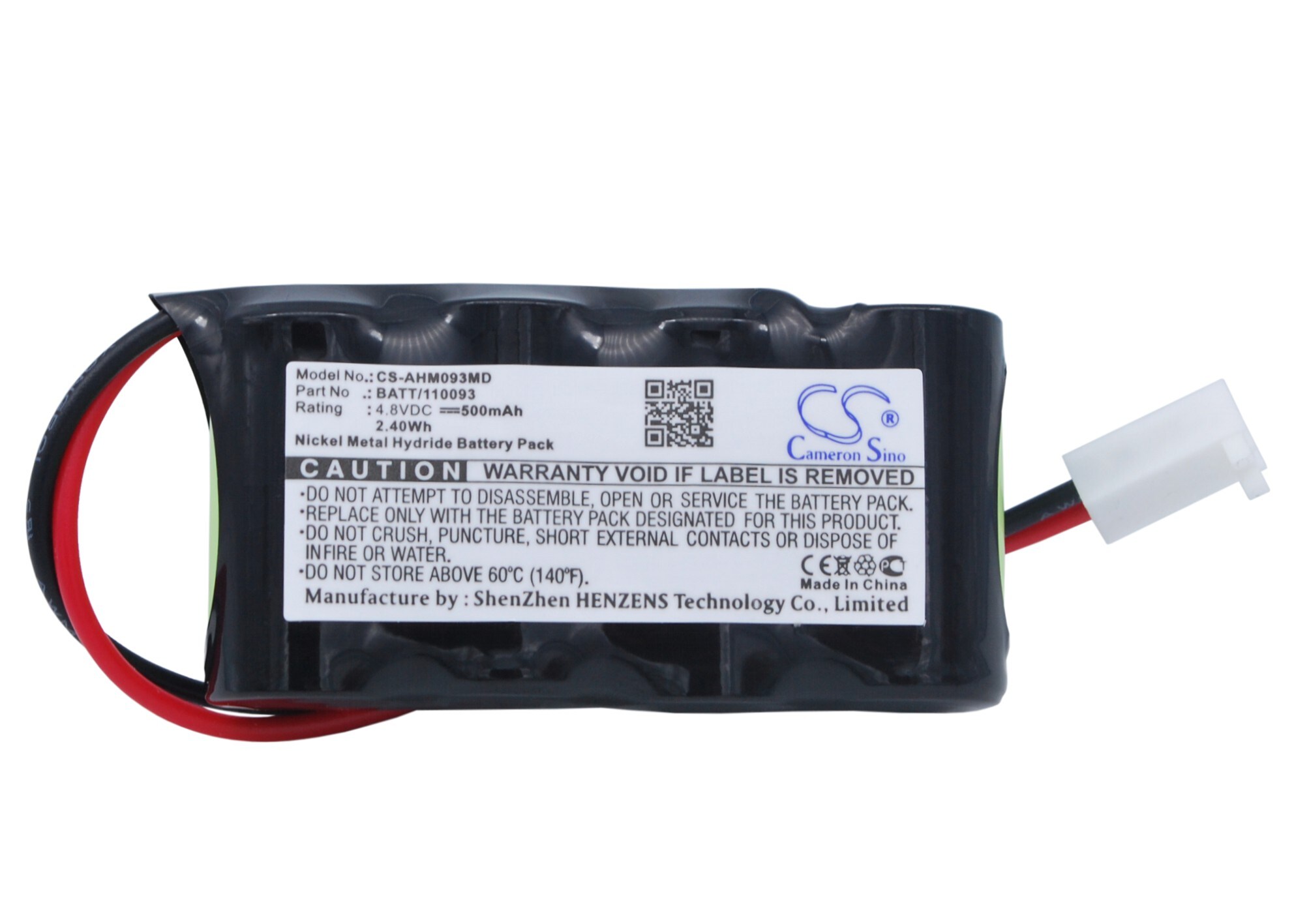 Batteri till Medicinsk för Air Shields-Vickers Minolta, Jaundice Meter