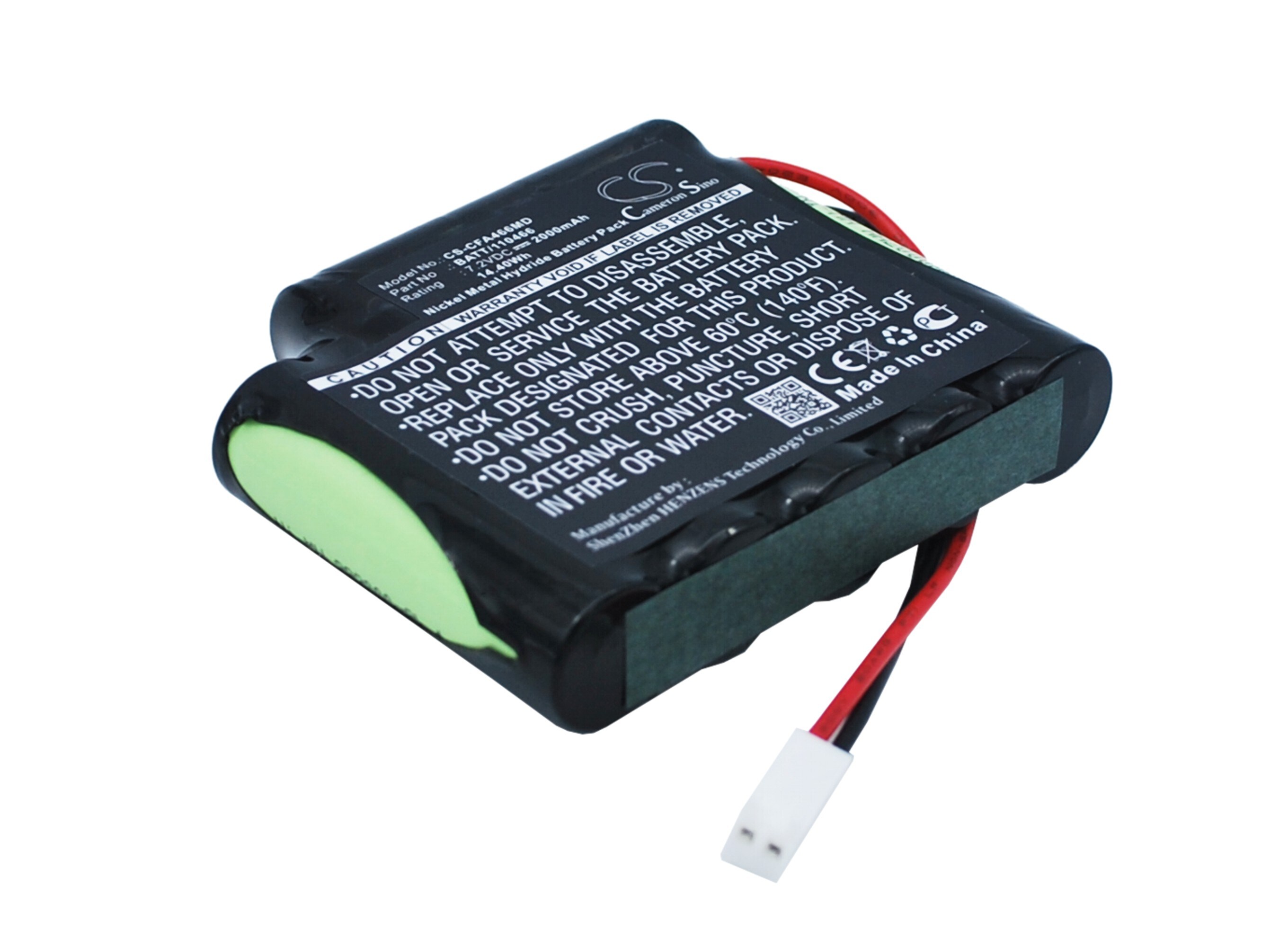 Batteri till Medicinsk för Stimulator A1B, DK7-088-0200, Globus MyStim m.fl.