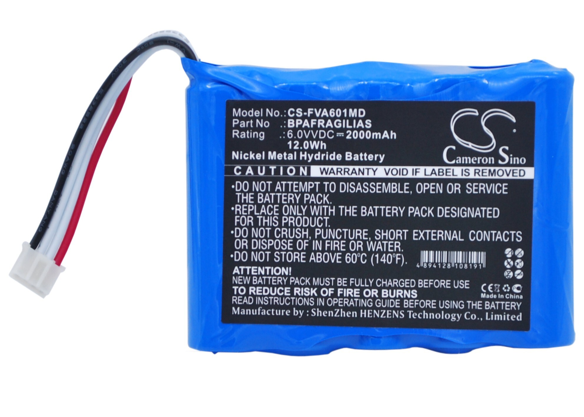 Batteri till Medicinsk för Fresenius Agilia, Spritzenpumpe Injectomat Agilia m.fl.