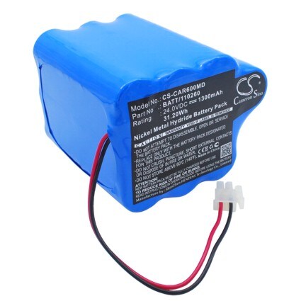 Batteri till Medicinsk för Cardioline ECG Delta 60, ECG Delta 60Plus, ECG Delta 60+ m.fl.