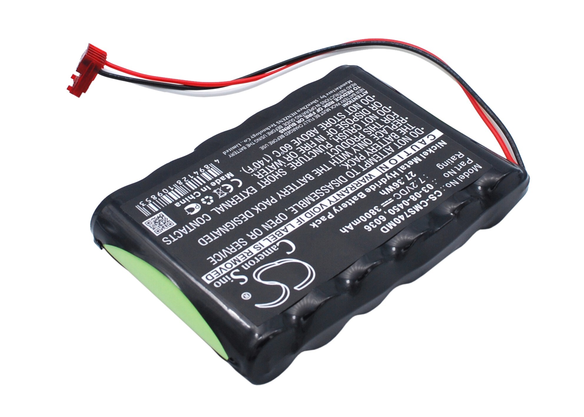 Batteri till Medicinsk för Casmed 740, 750, 940X m.fl.