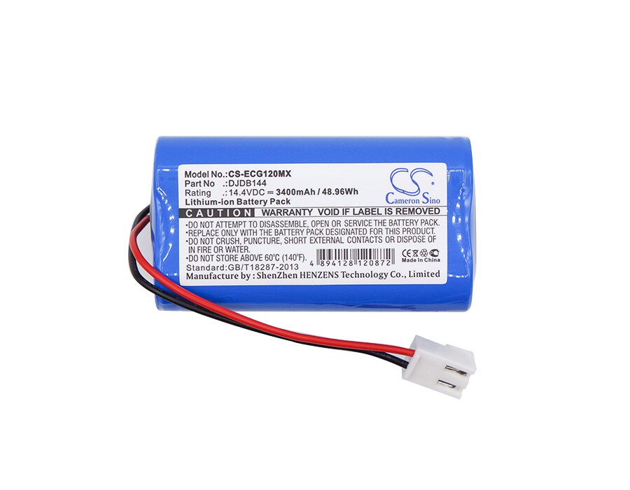 Batteri till Medicinsk för CMICS DJDB1200, ECG-11D, DJDB m.fl.