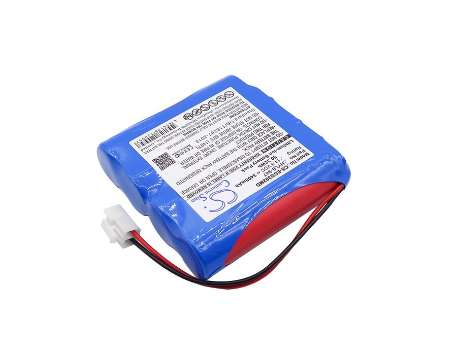 Batteri till Medicinsk för Biocare ECG-3010, ECG-3010 Digital 3-channel ECG