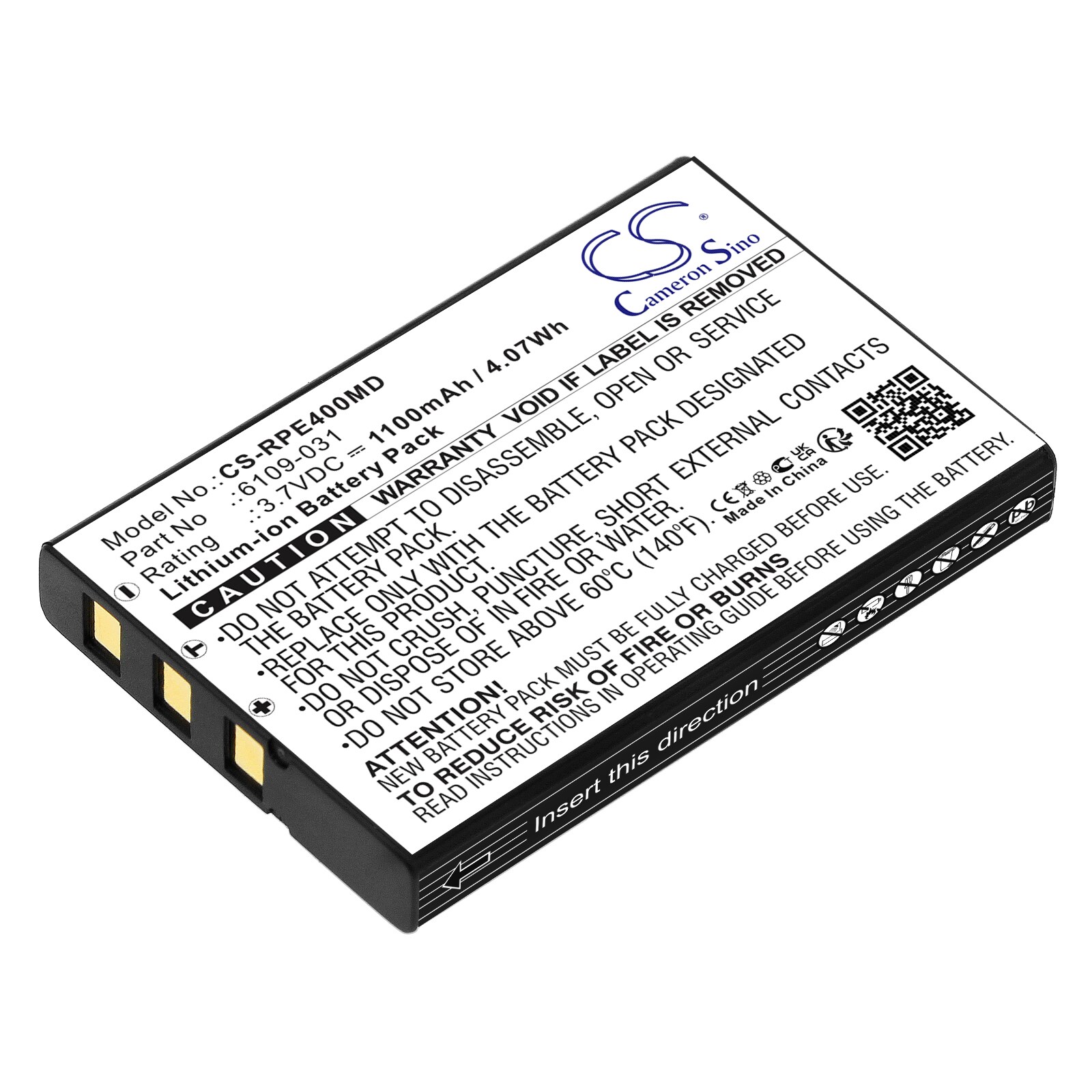 Batteri till Medicinsk för MettlerToledo E4 XLS+