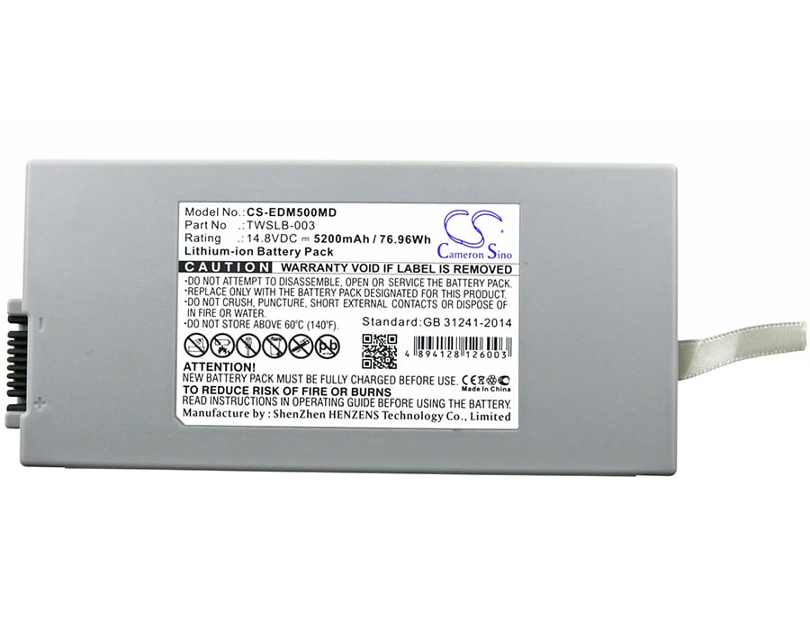 Batteri till Medicinsk för Drager Vista 129, Vista F2, Vista V8 m.fl.