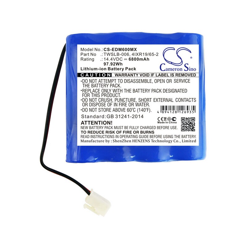 Batteri till Medicinsk för EDAN F6, F9, F9 Fetal Monitor m.fl.