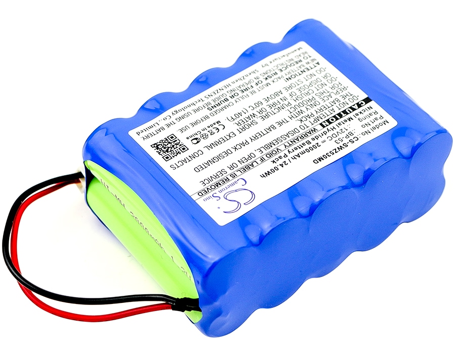 Batteri till Medicinsk för Smiths Corporation TOP-5300, TOP Infusion Pumps 2200 m.fl.
