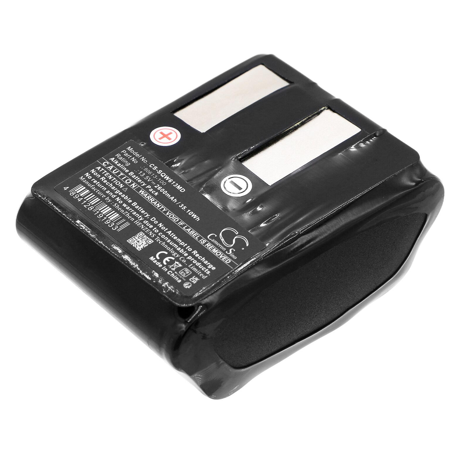 Batteri till Medicinsk för SSCOR Quickdraw Powered Portable Suction Unit