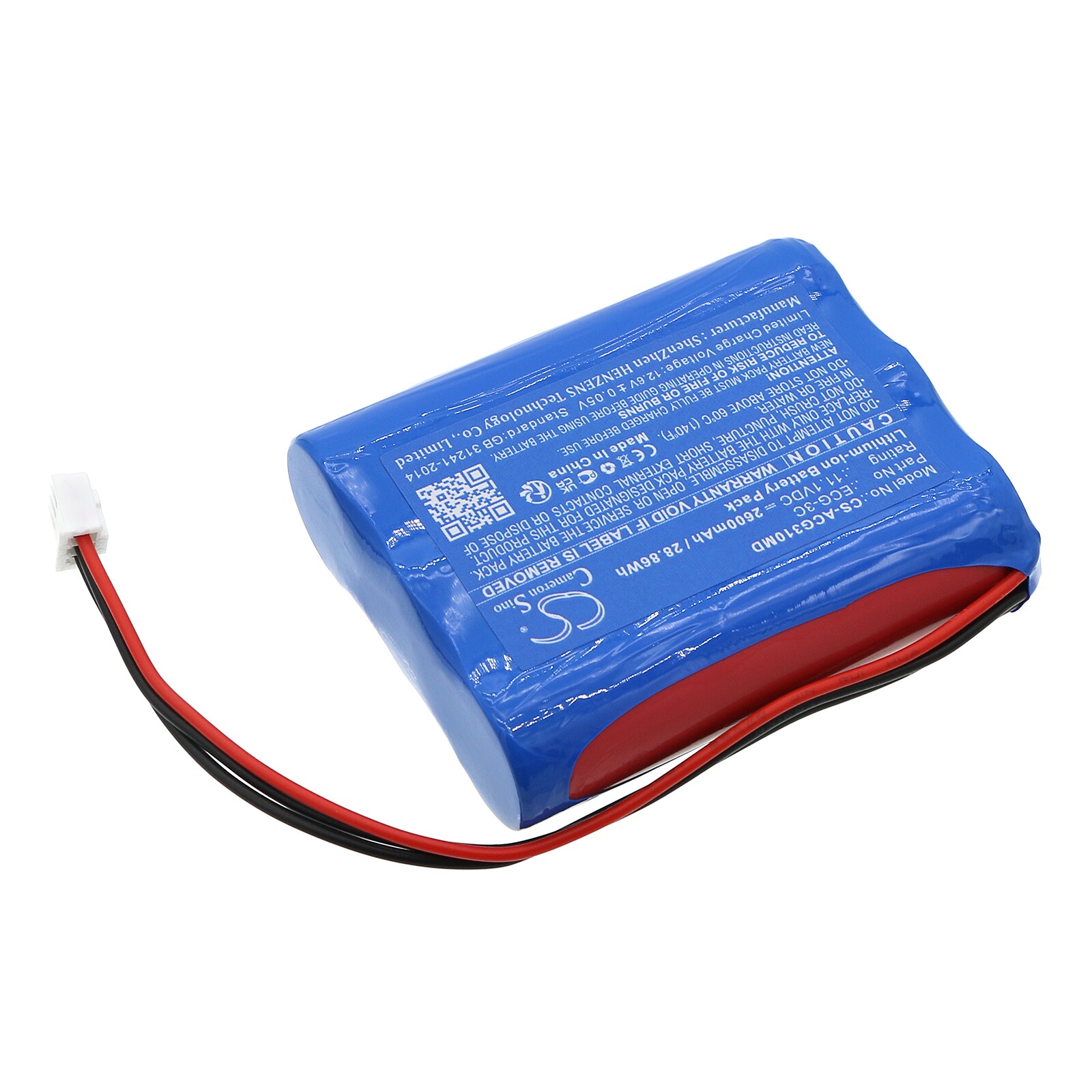Batteri till Medicinsk för Aricon ECG-3C
