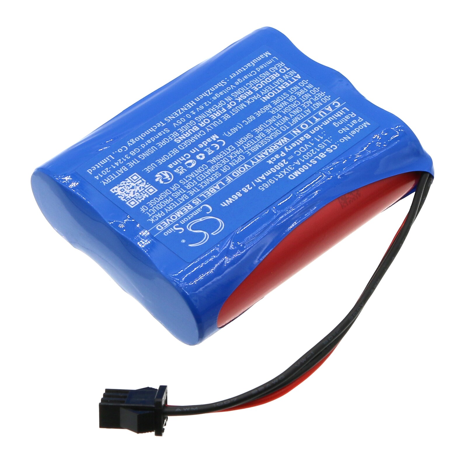 Batteri till Medicinsk för Biolight M10, S10