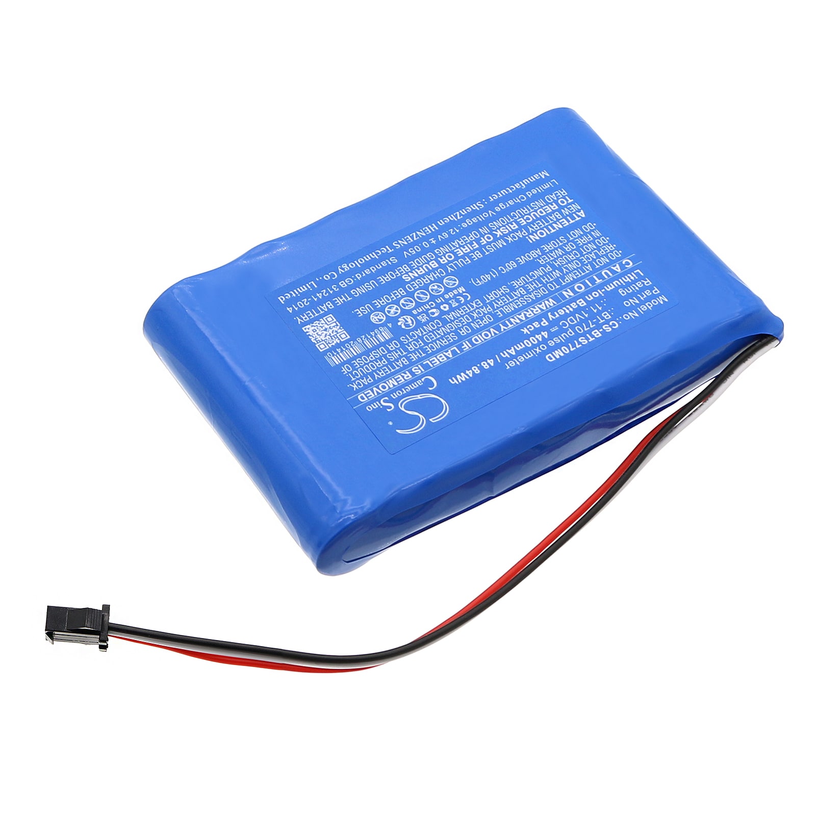 Batteri till Medicinsk för Bistos BT-770 pulse oximeter, BT740 pulse oximeter m.fl.