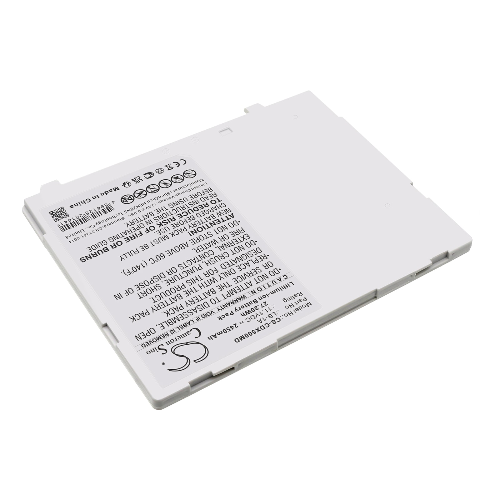 Batteri till Medicinsk för Canon CXDI-70C, CXDI-701C DR, CXDI-70C DR m.fl.