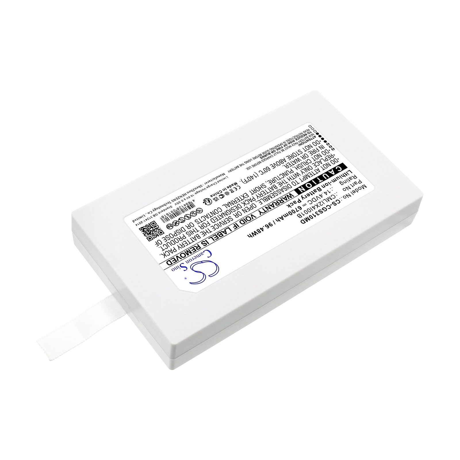 Batteri till Medicinsk för COMEN V3A, V3