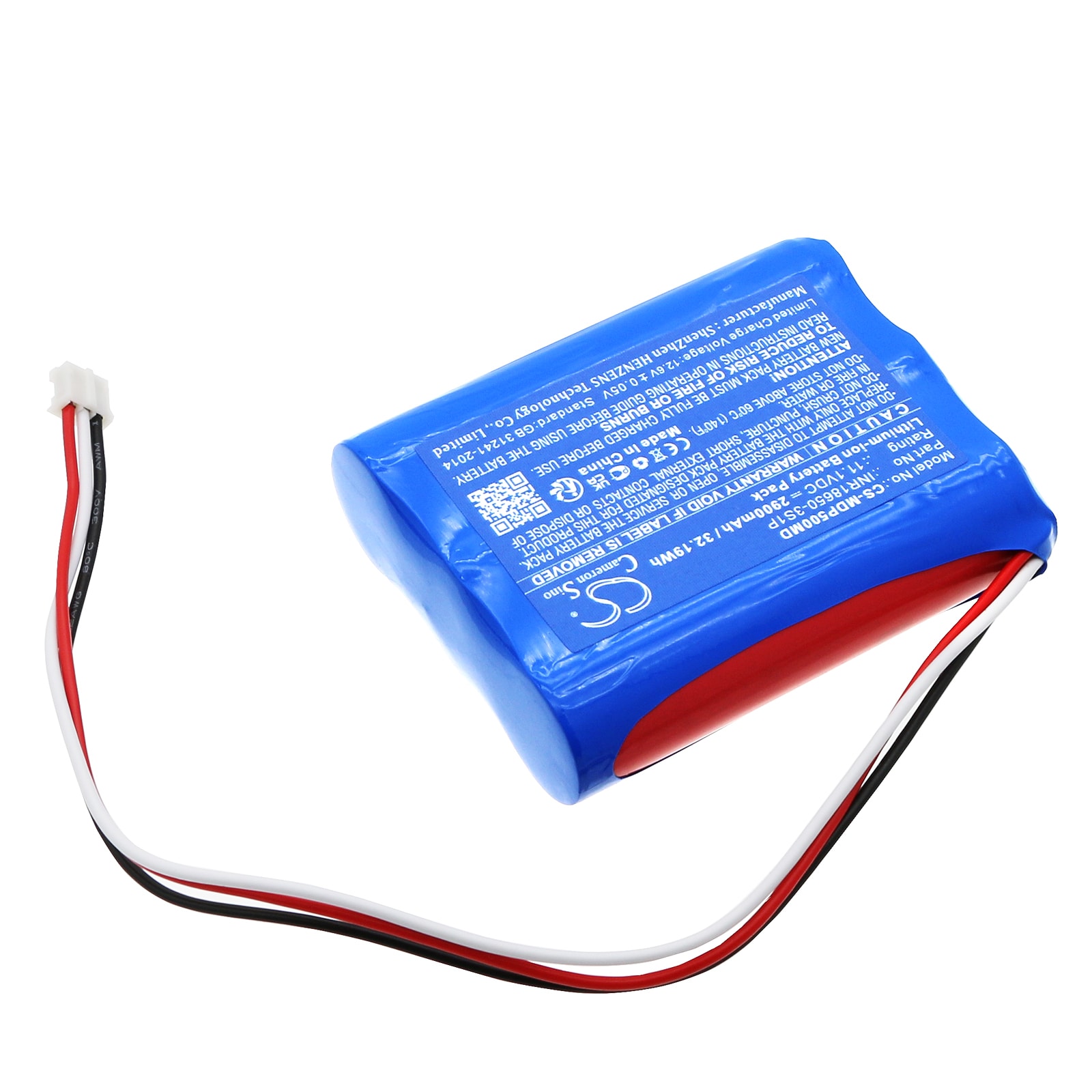 Batteri till Medicinsk för Medcaptain HP-30 Syringe Pump, HP-30, SYS-50 m.fl.