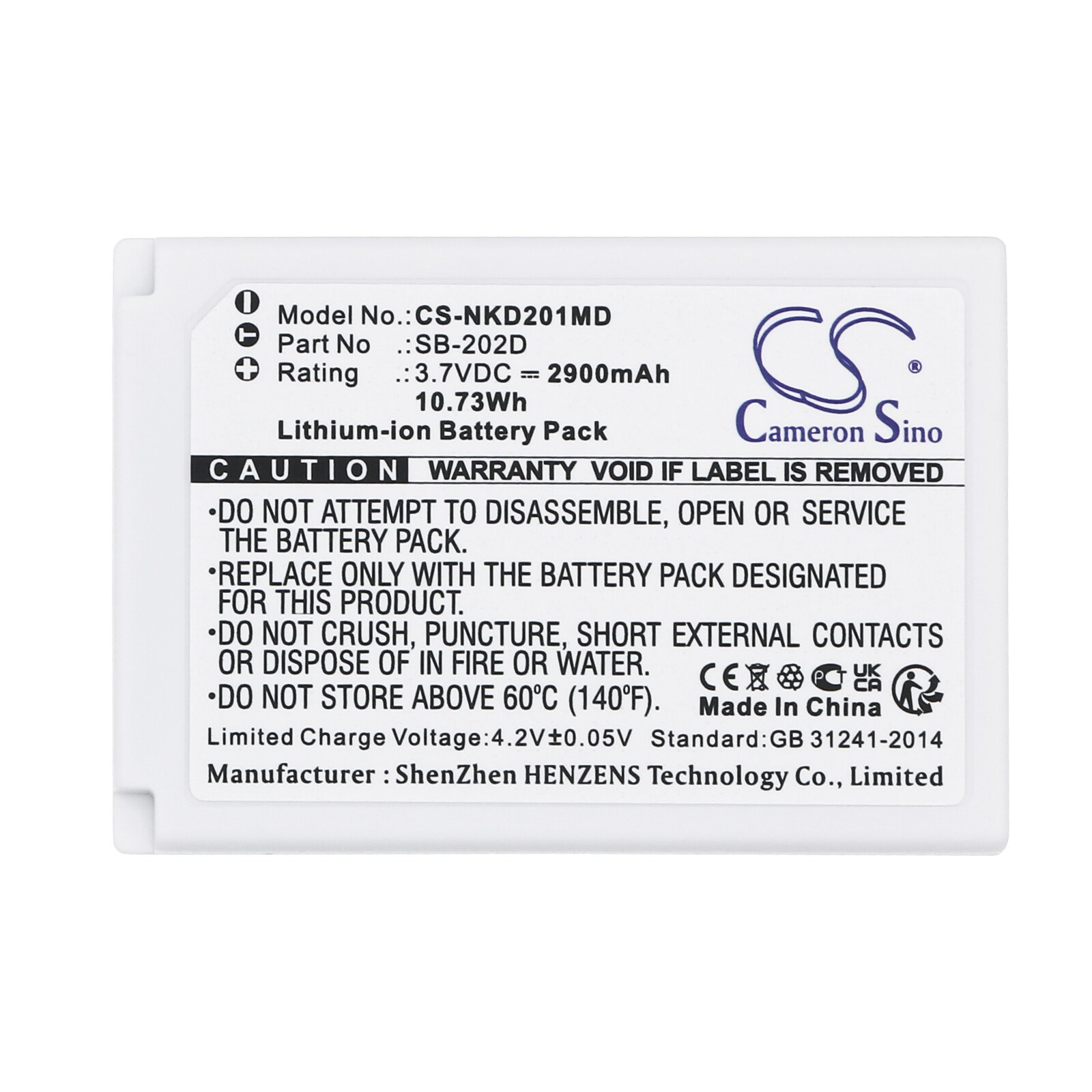 Batteri till Medicinsk för Nihon Kohden CardioAir ECG-2010