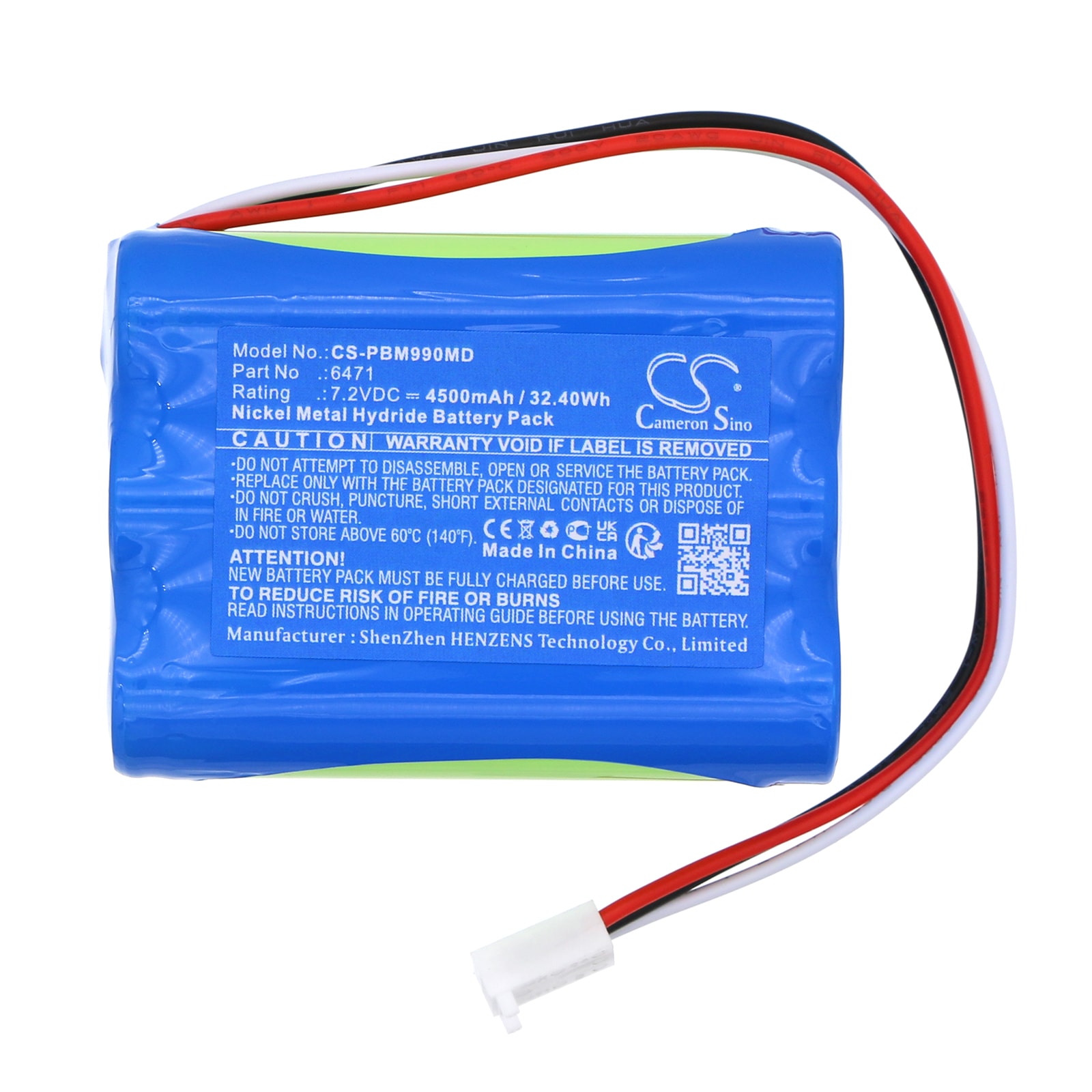 Batteri till Medicinsk för IPB HDM 99XP, MXI-1