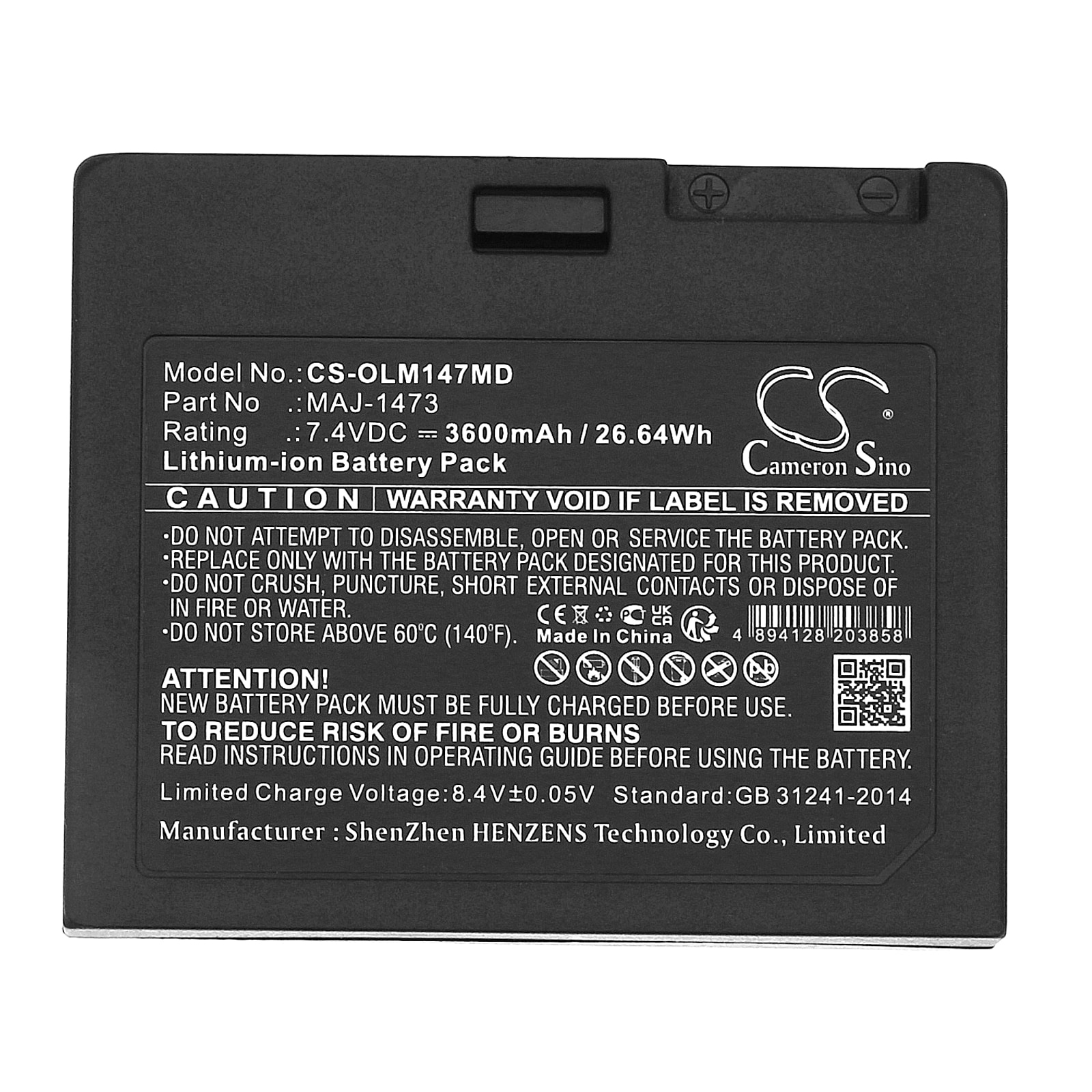 Batteri till Medicinsk för Olympus EndoCapsule RE-1, EndoCapsule VE-1