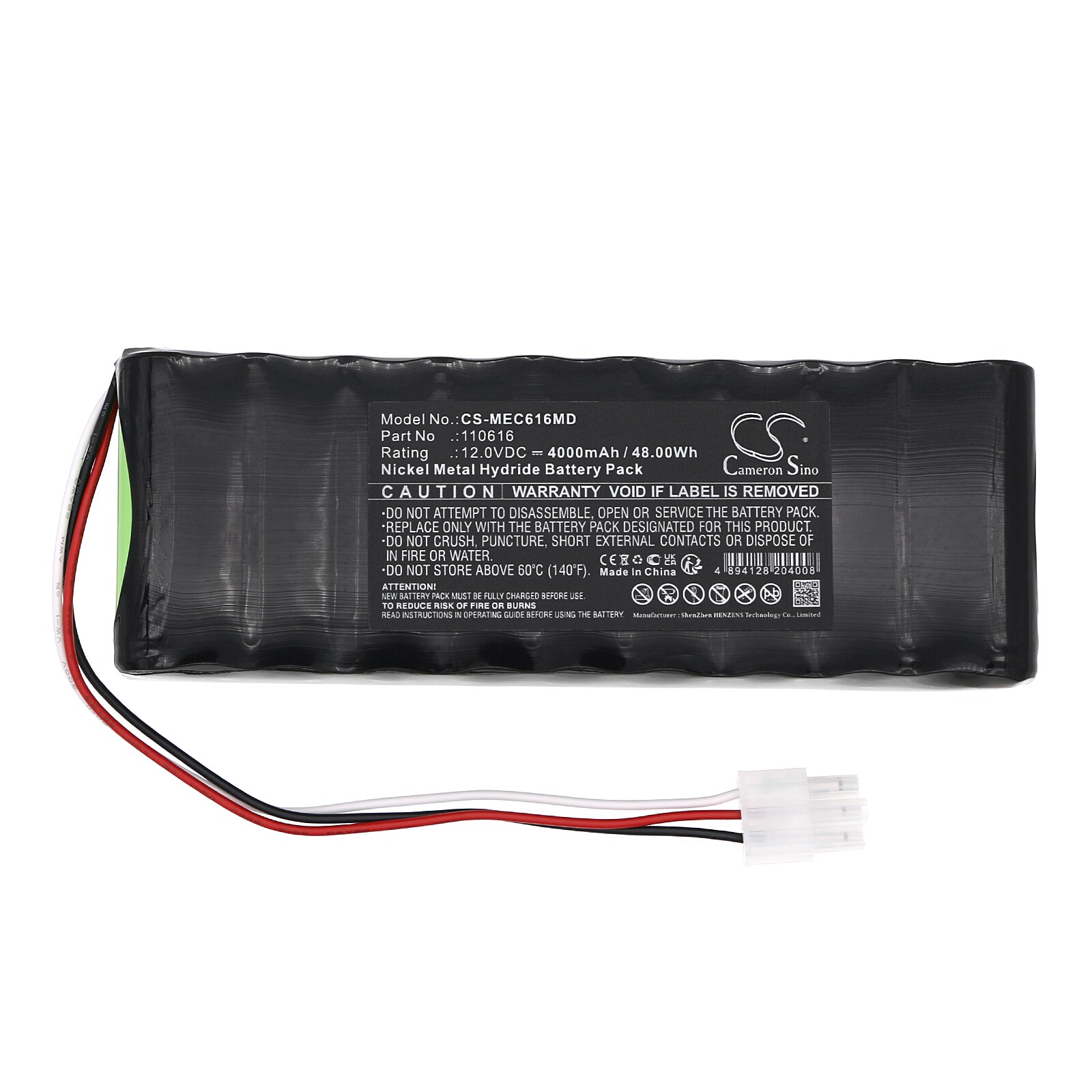 Batteri till Medicinsk för medicalEconet Cardio M, Cardio M Plus, Smart 1 m.fl.