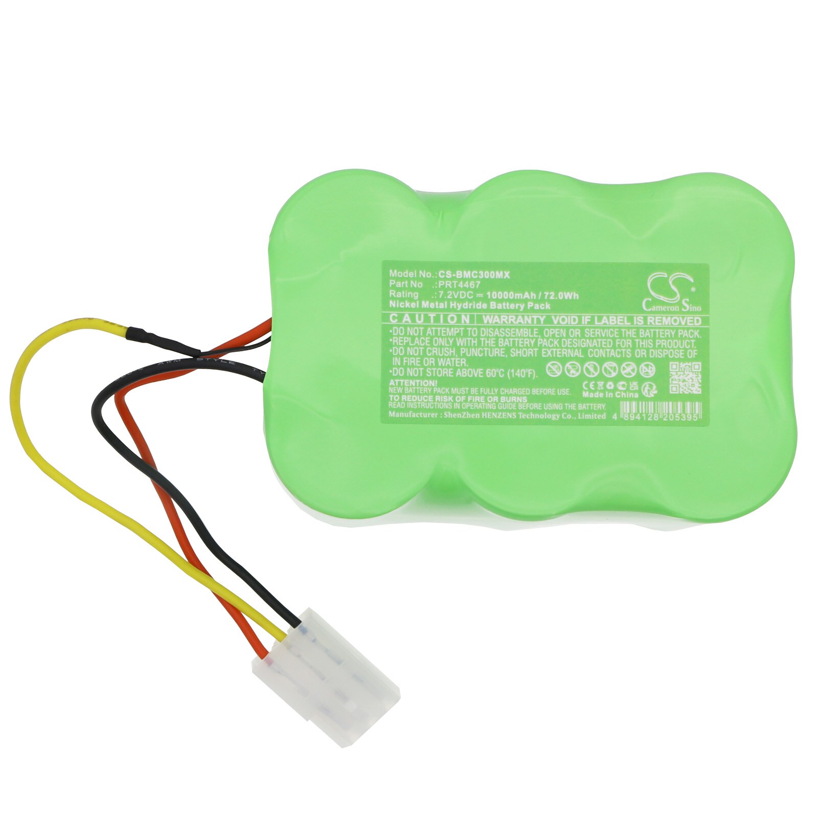 Batteri till Medicinsk för Biomedical PRT4467, Crossvent 4+, Crossvent 3+