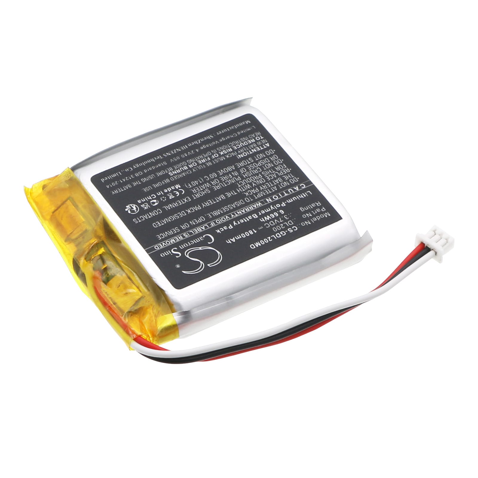 Batteri till Medicinsk för 3GEN DL2, DermLite DL200, DL3 m.fl.