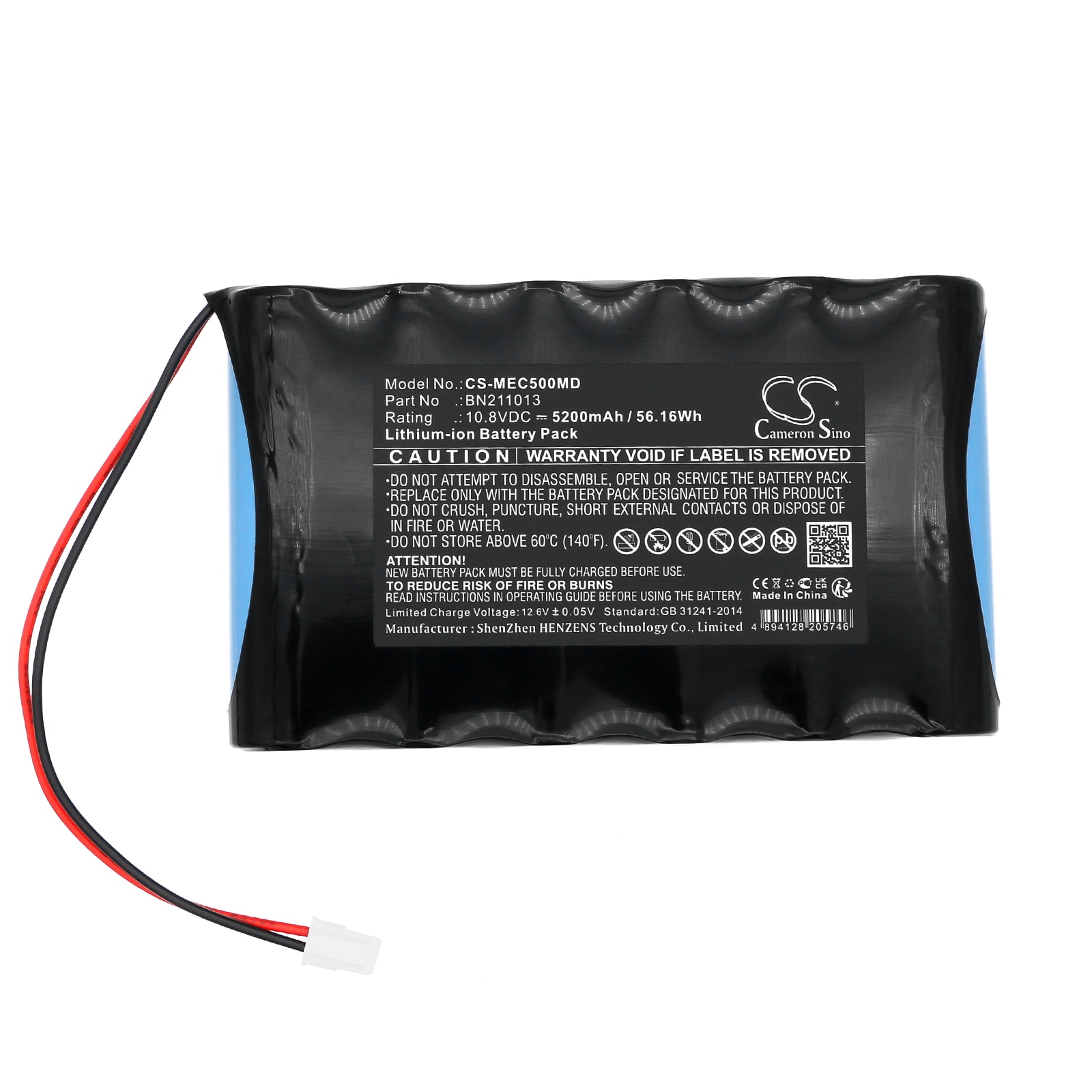 Batteri till Medicinsk för Medical Econet Compact Type 9, Compact Type 7