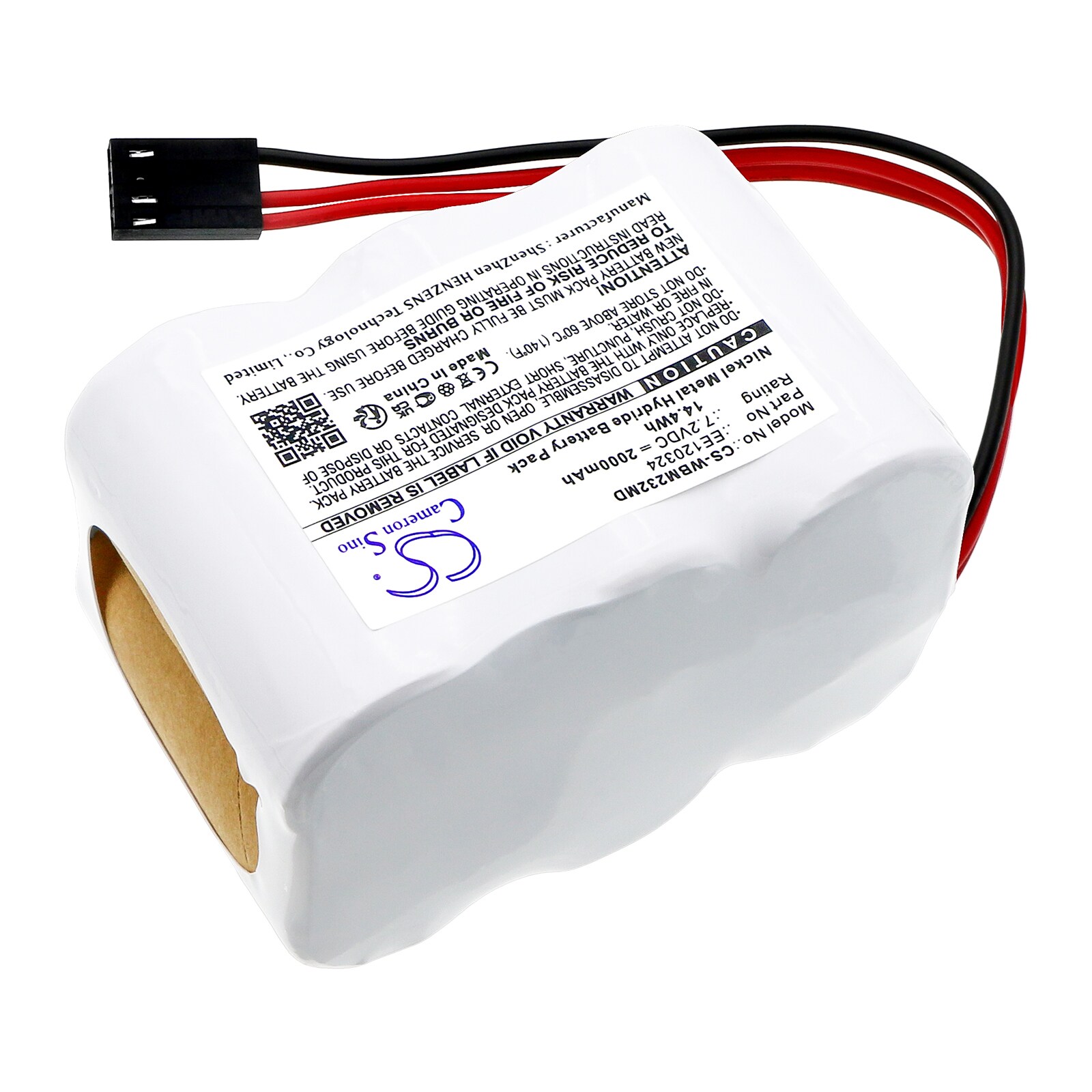 Batteri till Medicinsk för Welch-Allyn Manuel Audiometer 5200 AM232