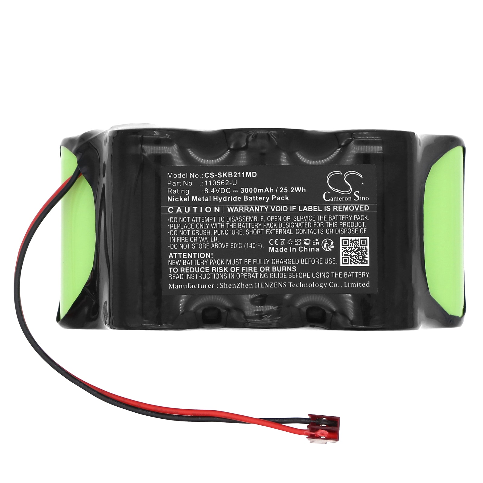 Batteri till Medicinsk för Stryker 211-22 Power Pack Interpulse