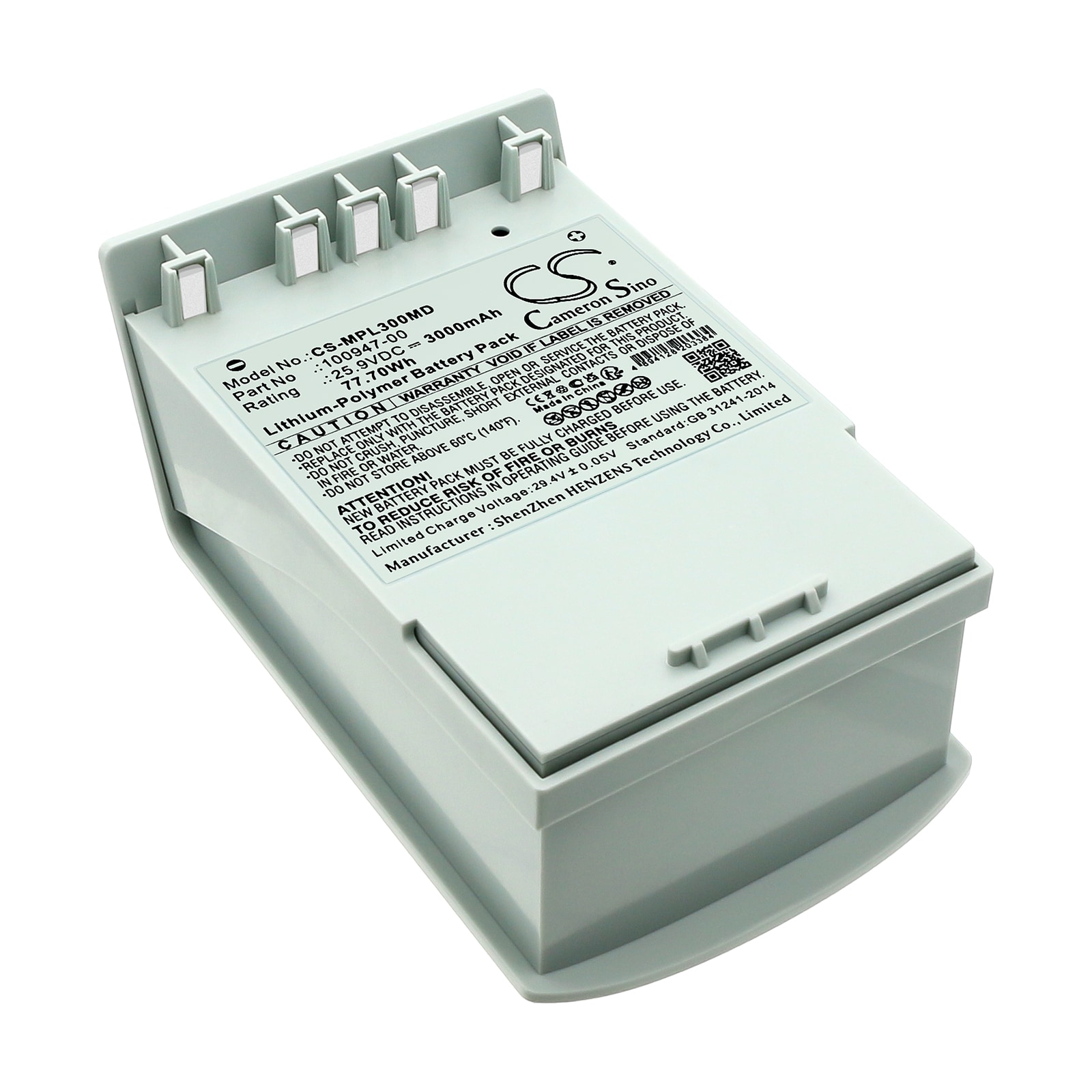 Batteri till Medicinsk för Medtronic LUCAS 2, LUCAS 3