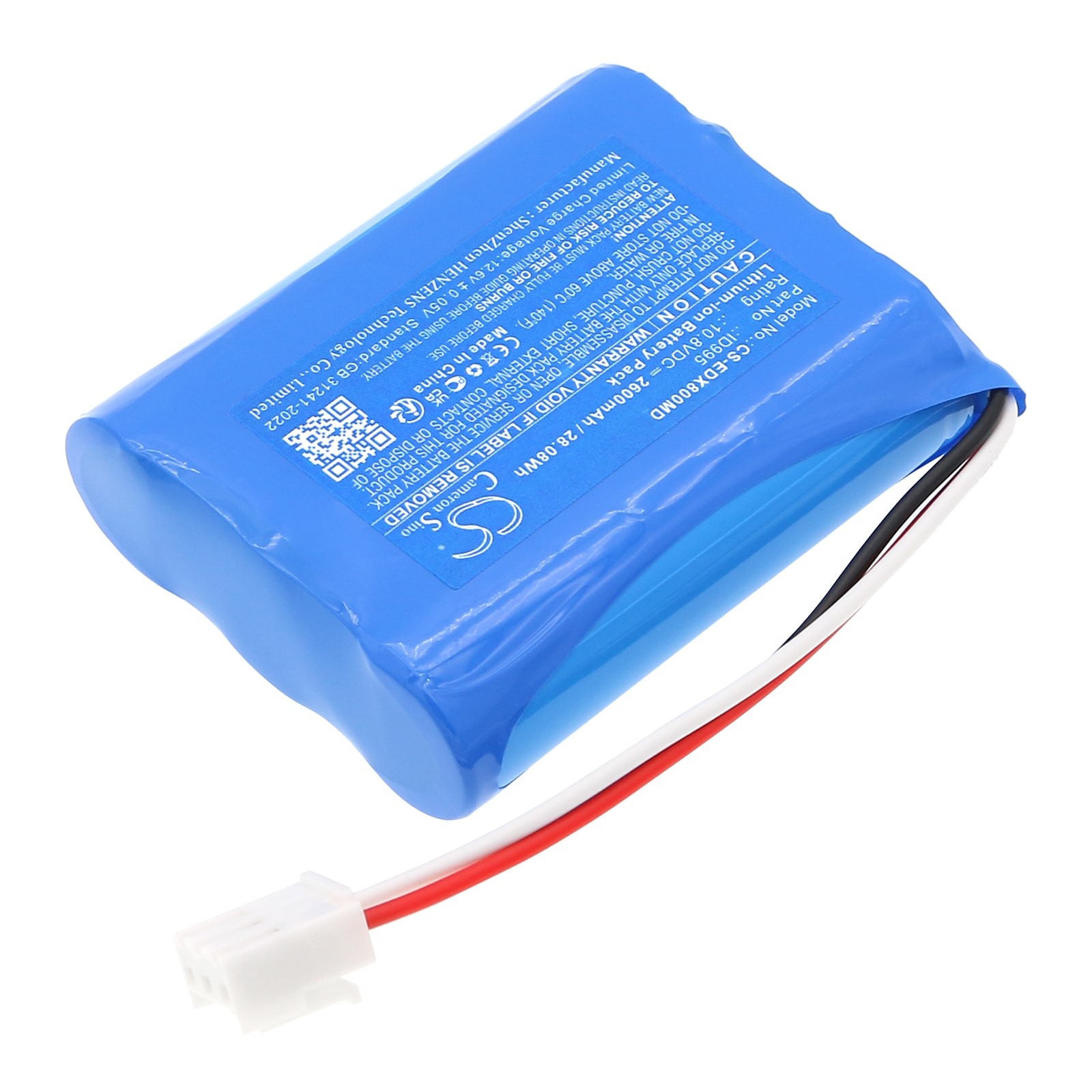 Batteri till Medicinsk för EDAN EPM5, EPM7, EPM8 m.fl.