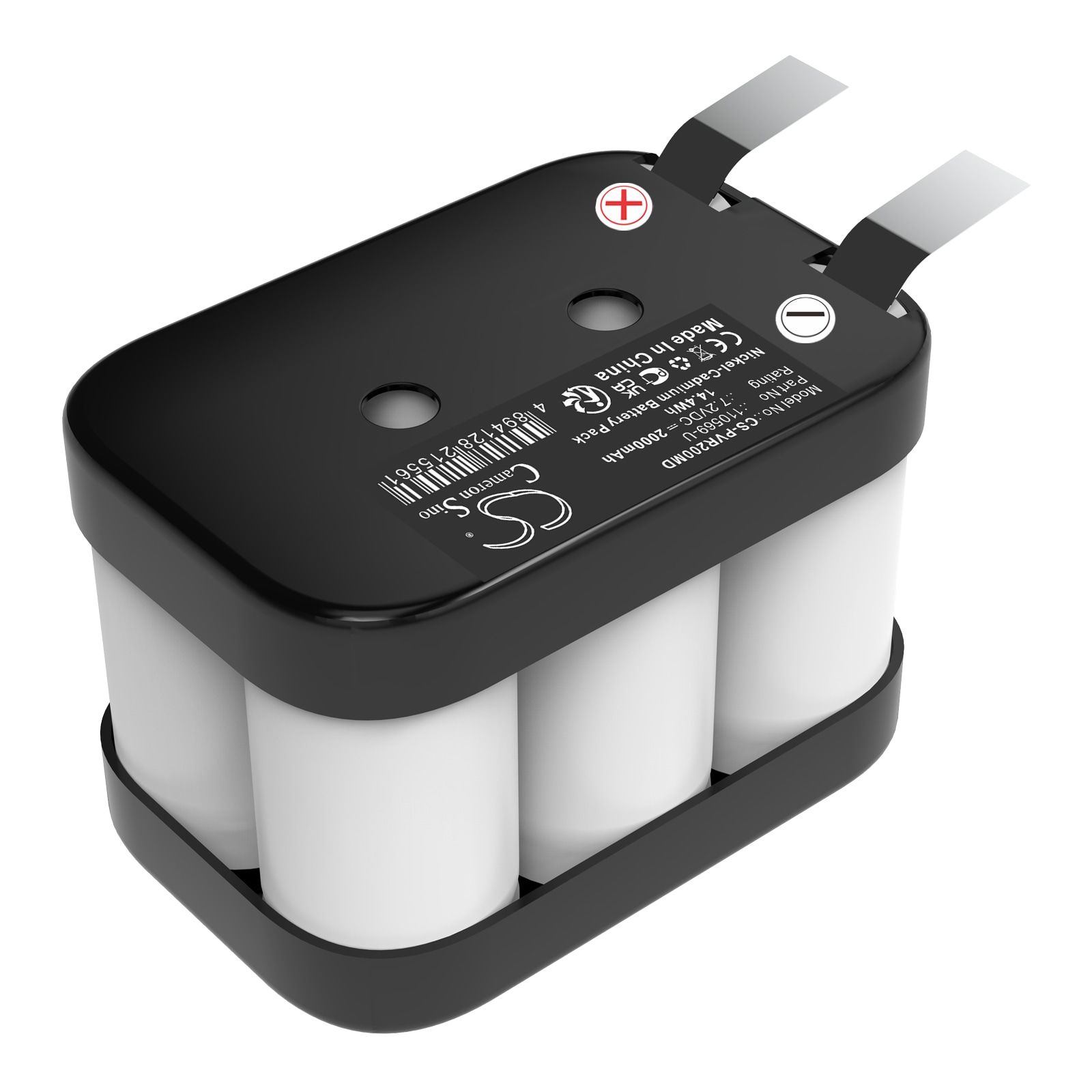 Batteri till Medicinsk för Physiomed Hivamat 200, Hivamat 200 Muscle Stimulator