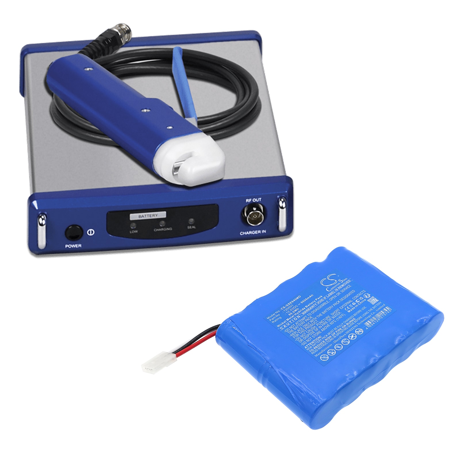 Batteri till Medicinsk för Genesis Sealer Rapid Seal SE640