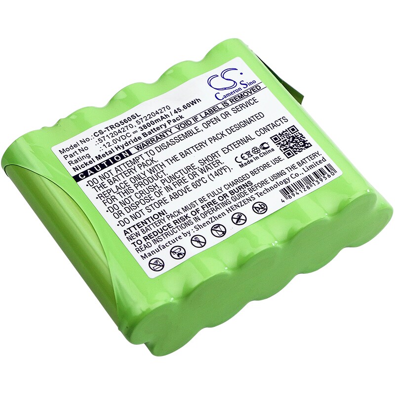 Batteri till Utrustning, undersökning, test för Trimble Geodimeter 5600, Focus 10