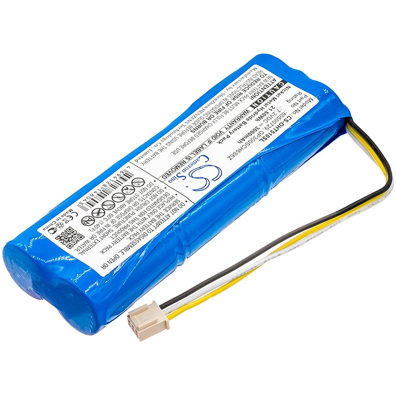 Batteri till Utrustning, undersökning, test för Ohaus Defender 5000 bench scale, T51P m.fl.