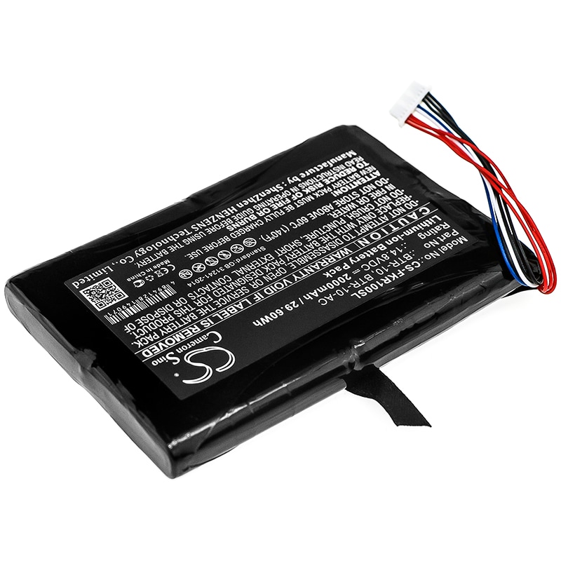 Batteri till Utrustning, undersökning, test för Fujikura 12S Fusion Splicer, S015527 m.fl.