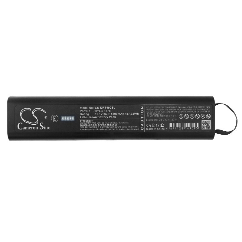 Batteri till Utrustning, undersökning, test för Deviser E7000A, AT400