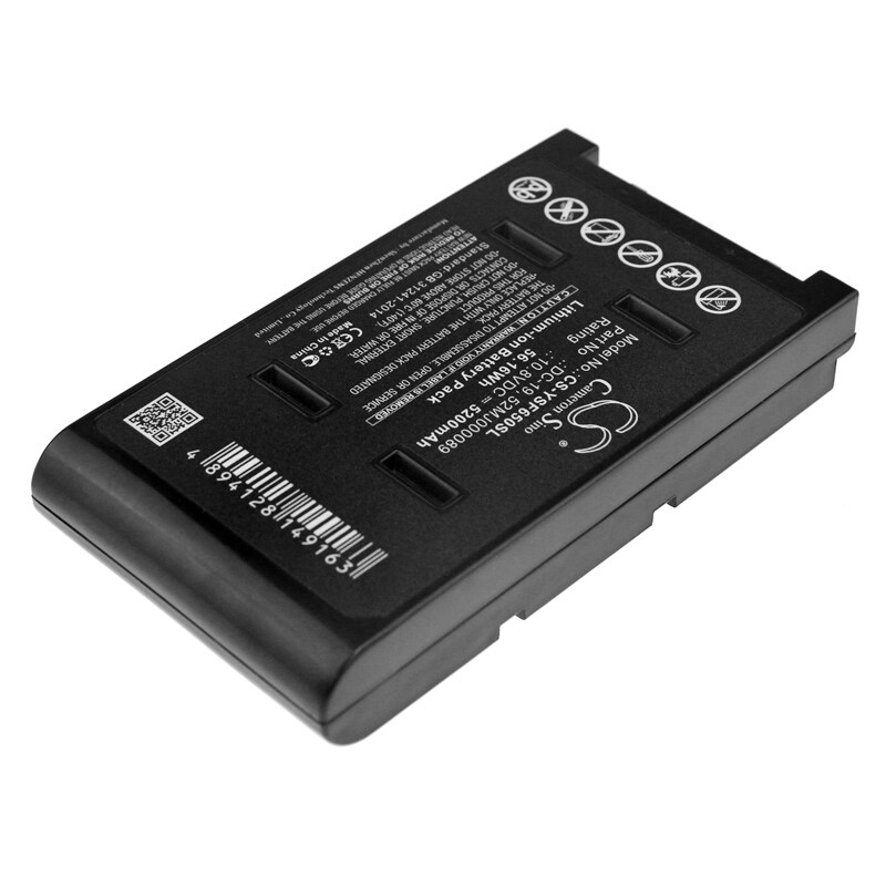 Batteri till Utrustning, undersökning, test för YUT SF620, SF650, SF760 m.fl.