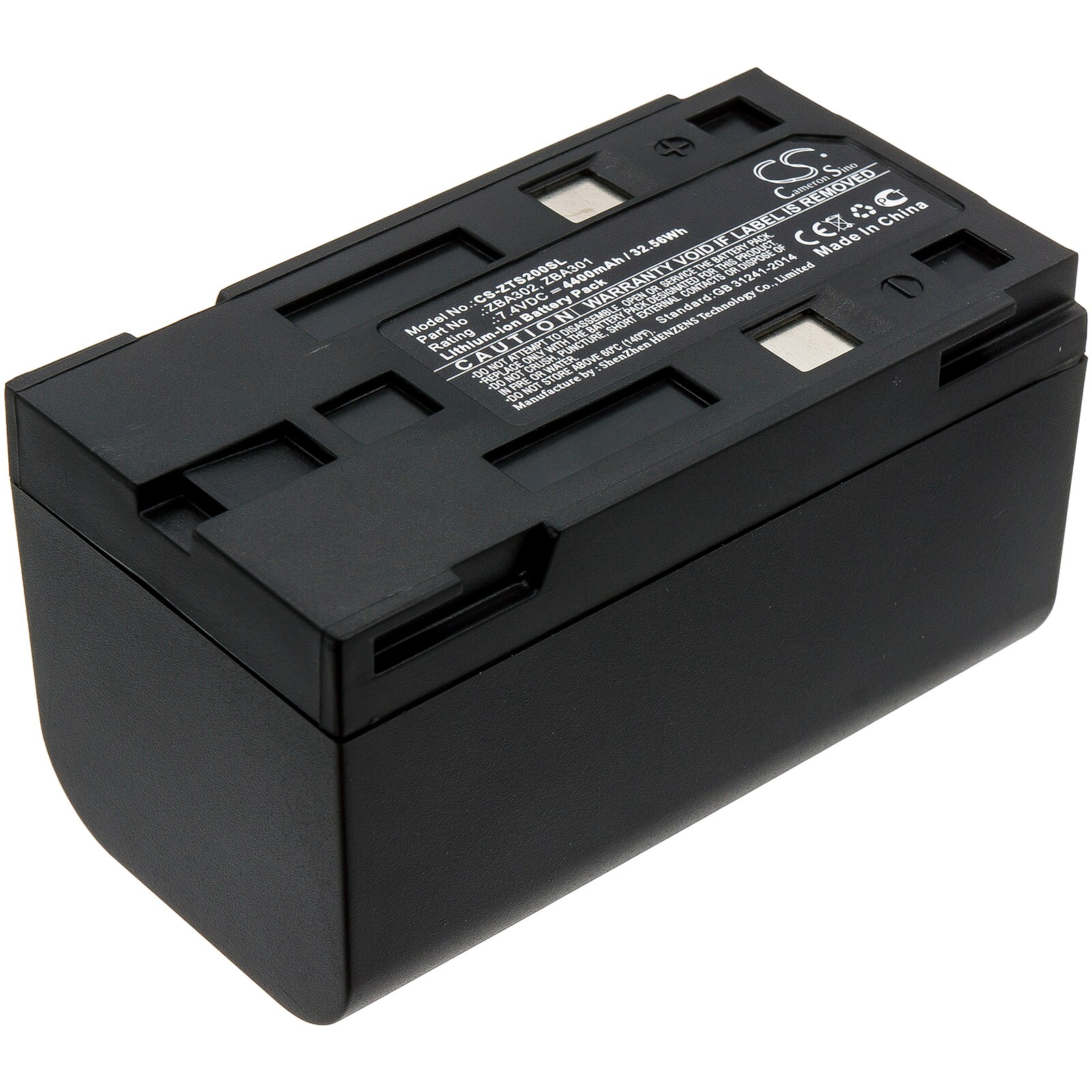 Batteri till Utrustning, undersökning, test för Geomax Zipp10, ZT20, ZT20R m.fl.