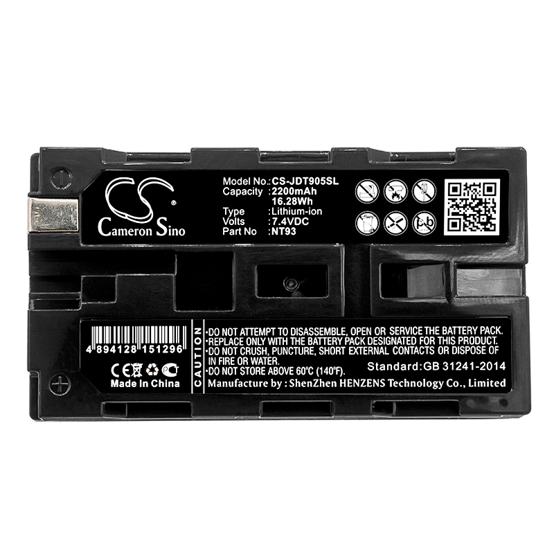Batteri till Utrustning, undersökning, test för JDSU Test-Um NT905 Validator, NT1150 m.fl.