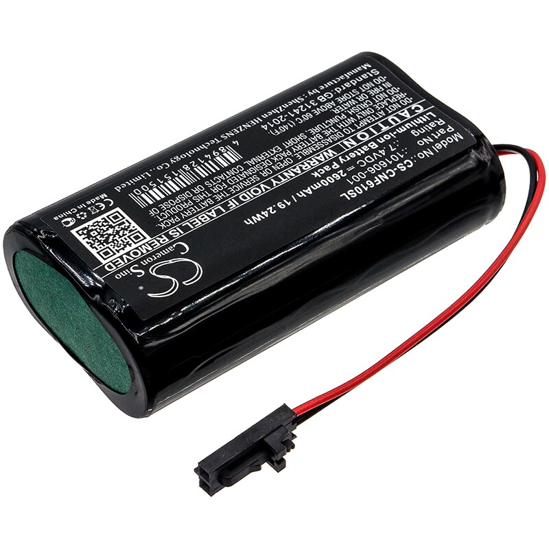 Batteri till Utrustning, undersökning, test för ComSonics QAM Sniffer, 101610-DF