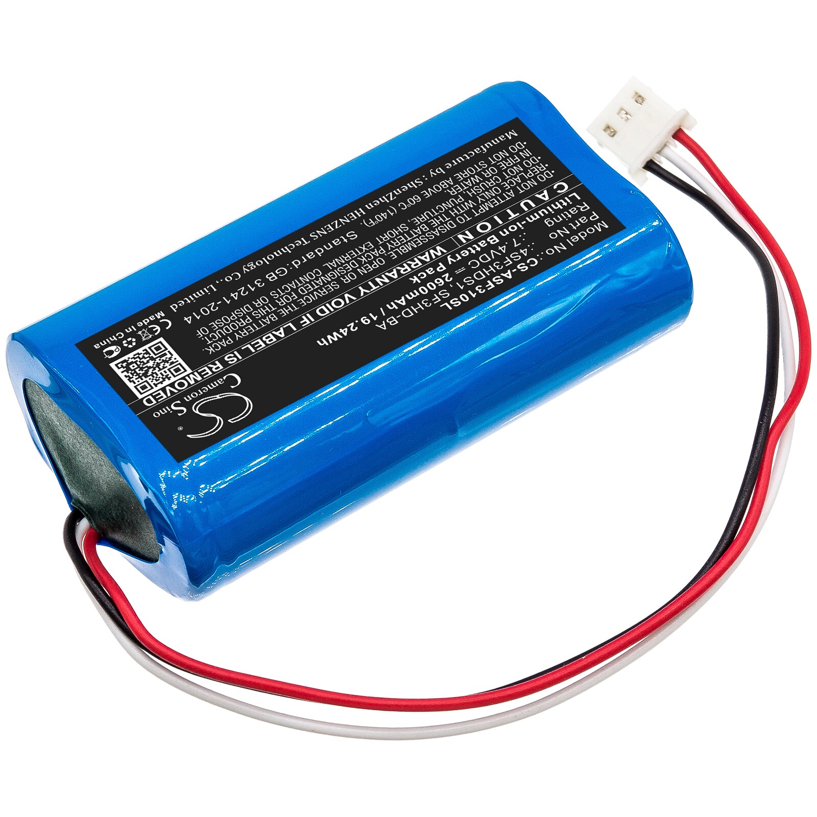 Batteri till Utrustning, undersökning, test för ALPSAT Satfinder Spare Part 3HD