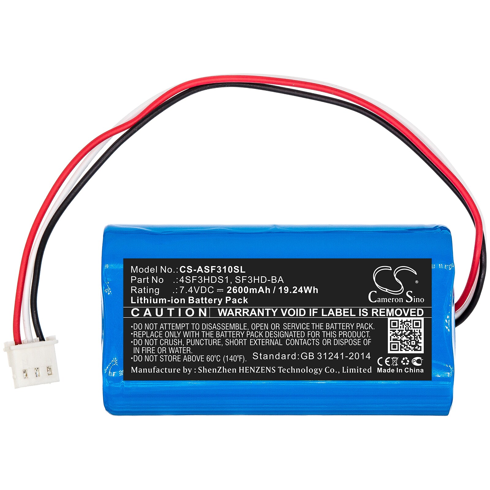 Batteri till Utrustning, undersökning, test för ALPSAT Satfinder Spare Part 3HD
