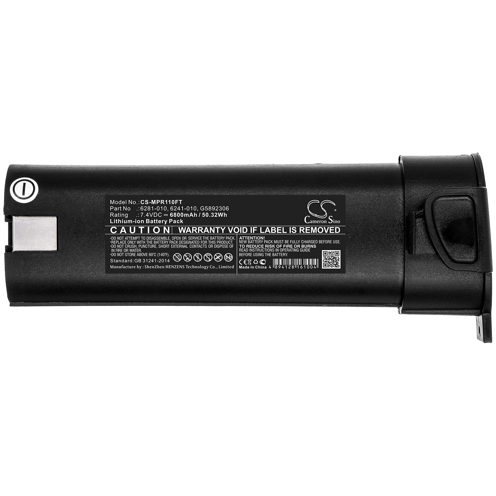 Batteri till Utrustning, undersökning, test för Monarch Nova-Pro Stroboscopes