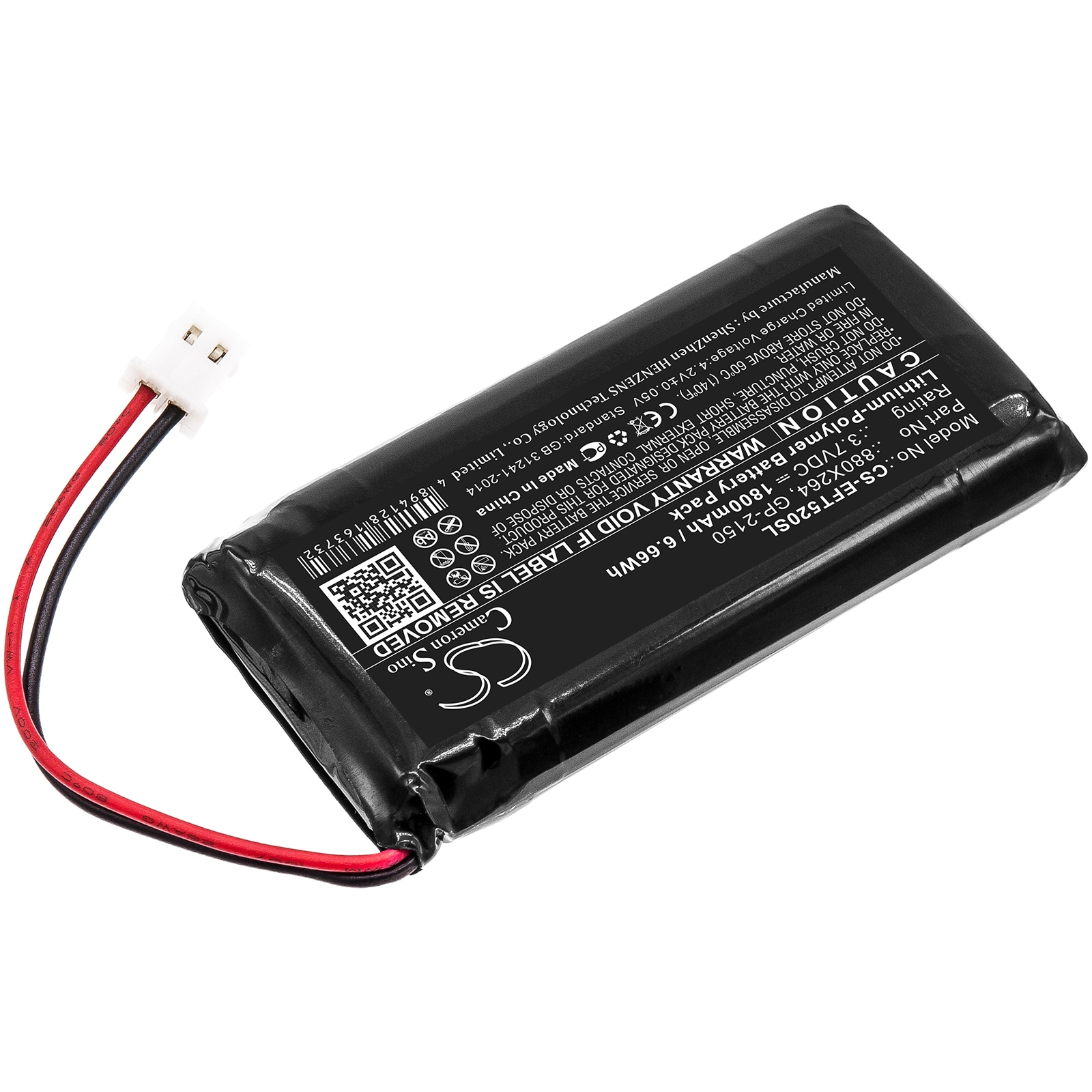 Batteri till Utrustning, undersökning, test för EXFO FOT-5200