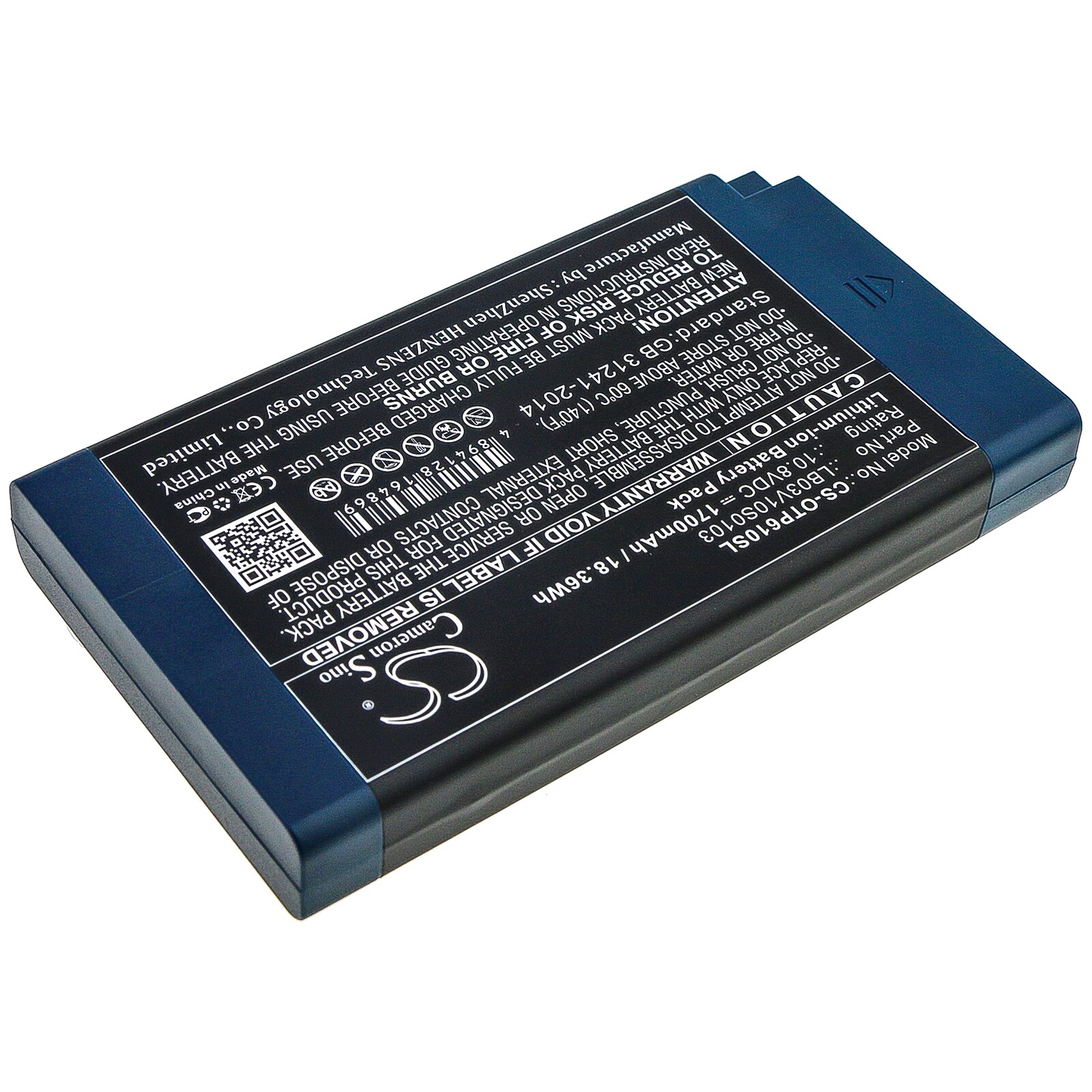 Batteri till Utrustning, undersökning, test för OPWILL OTP6123, OTP6103, OPT6123L m.fl.