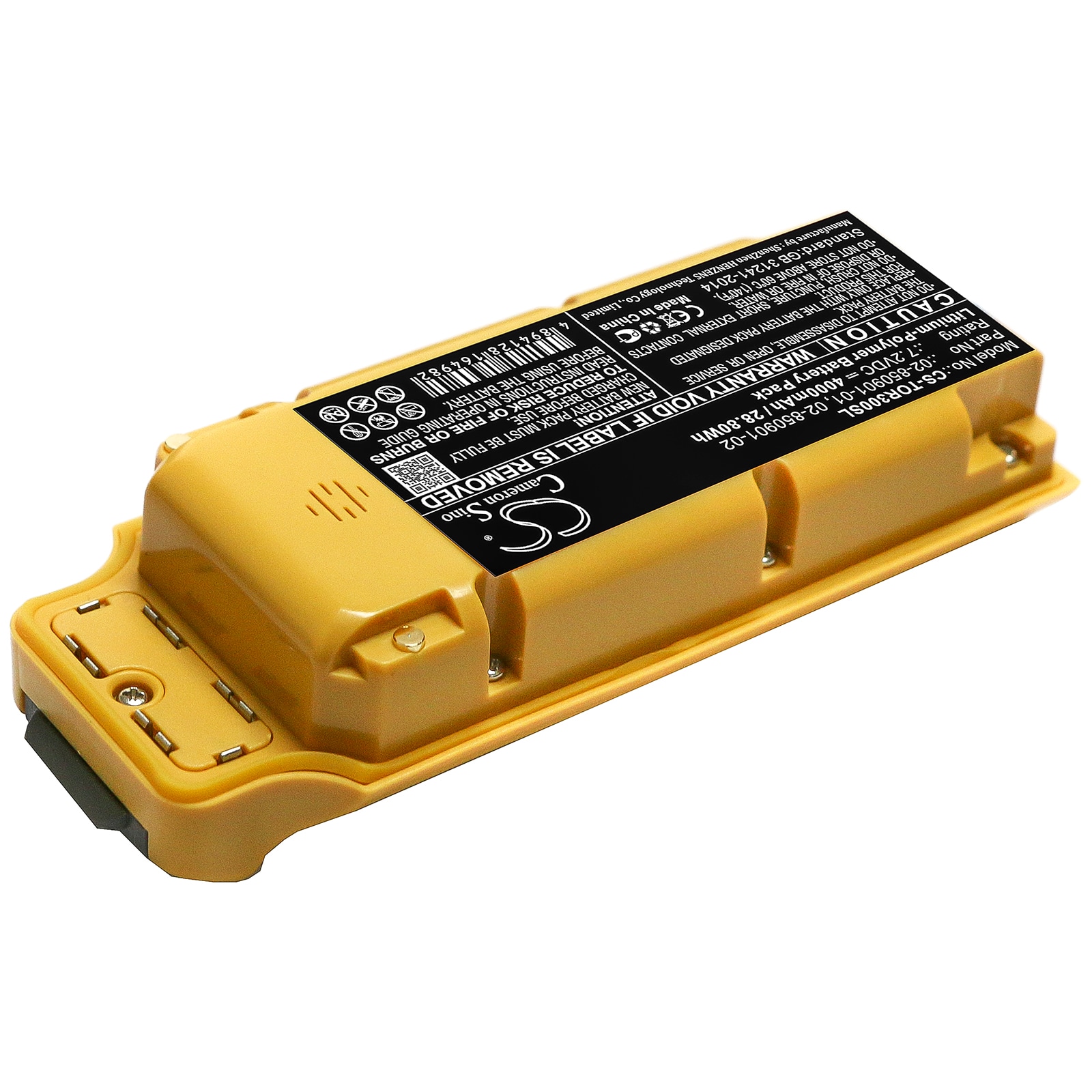 Batteri till Utrustning, undersökning, test för Topcon GR-3, GR-5