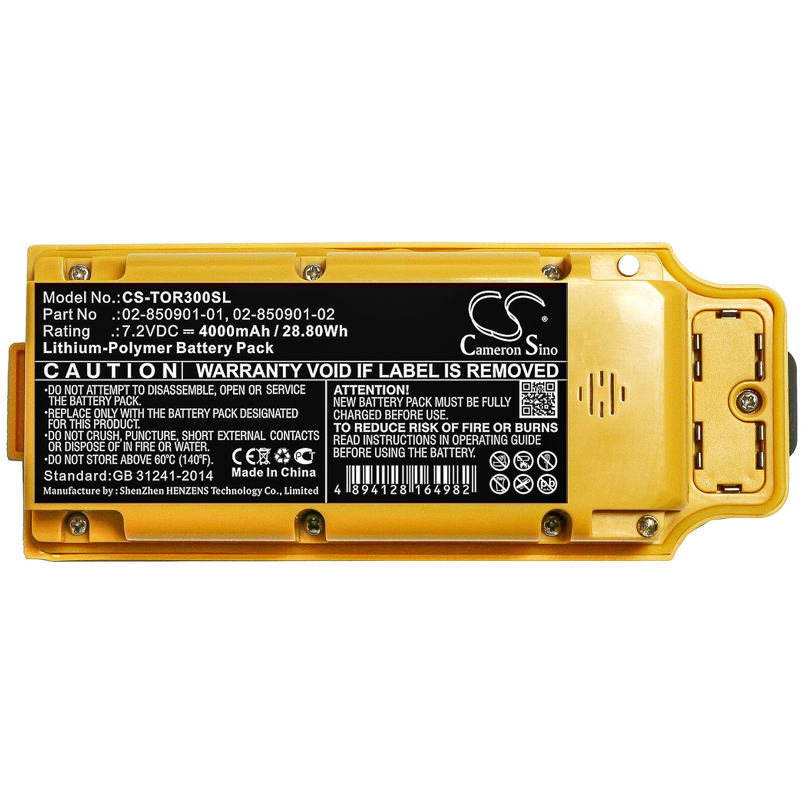 Batteri till Utrustning, undersökning, test för Topcon GR-3, GR-5